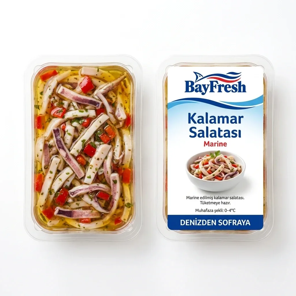 Marine Kalamar Salatası