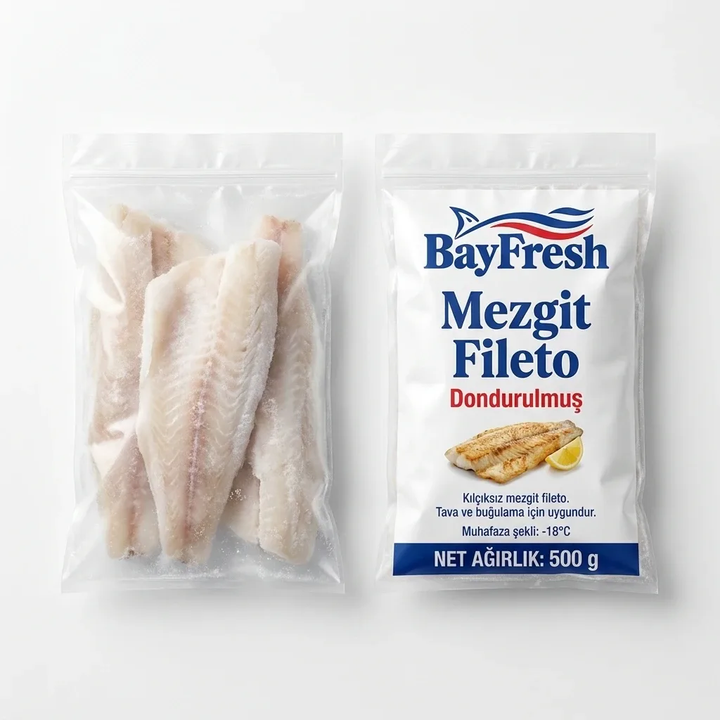 Mezgit Fileto Norveç 500 Gr