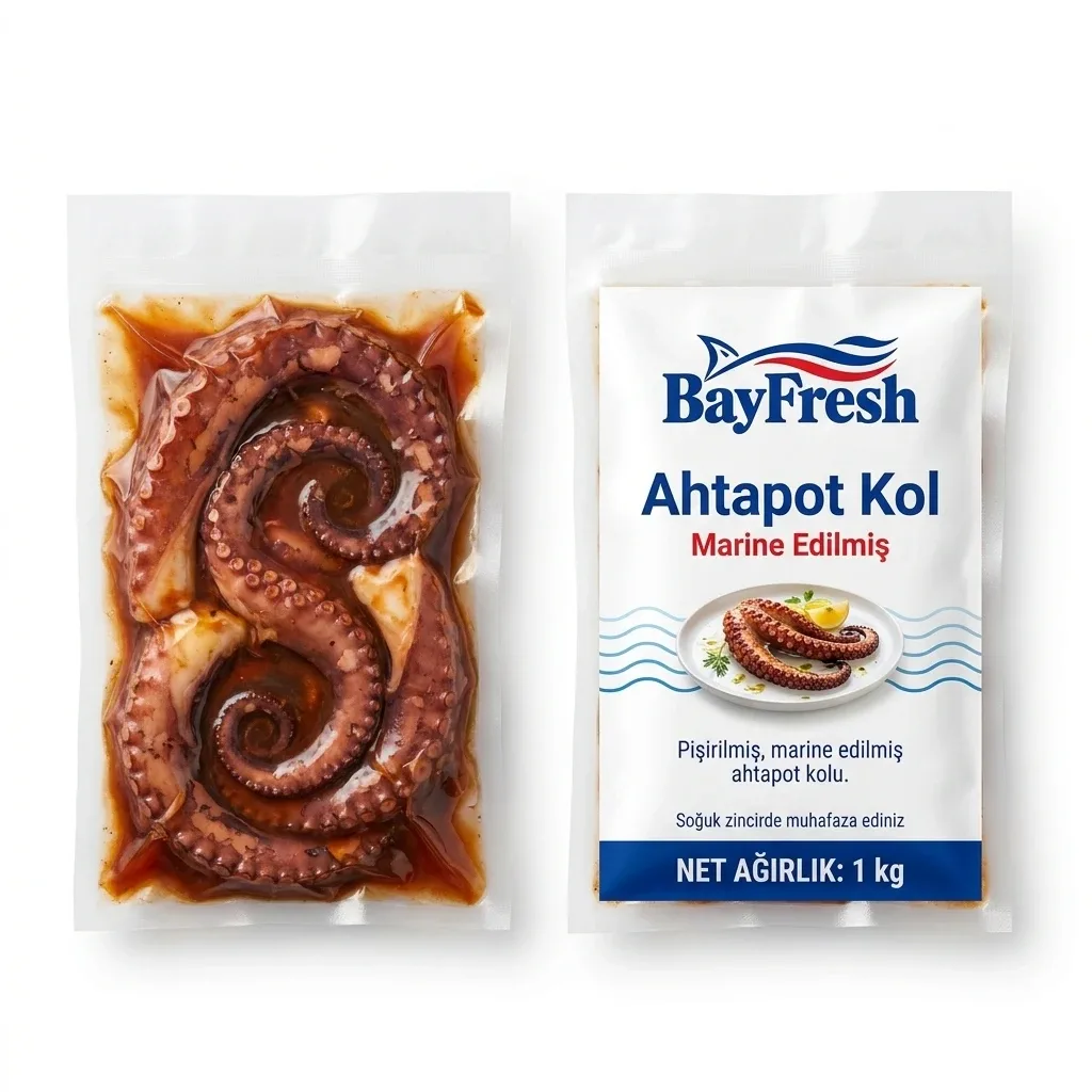 Ahtapot Kol 1 Kg (Marine Edilmiş)